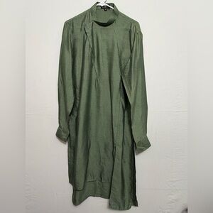 Priyanka Haralalka Green Asymmetrical Maxi Dress M (A410)